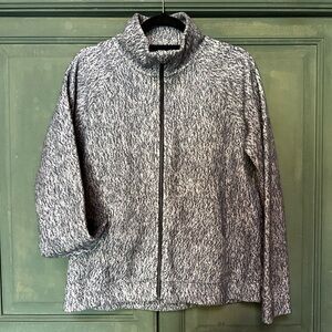 LL Bean Women's Heritage Marled Sweater Soft Textured